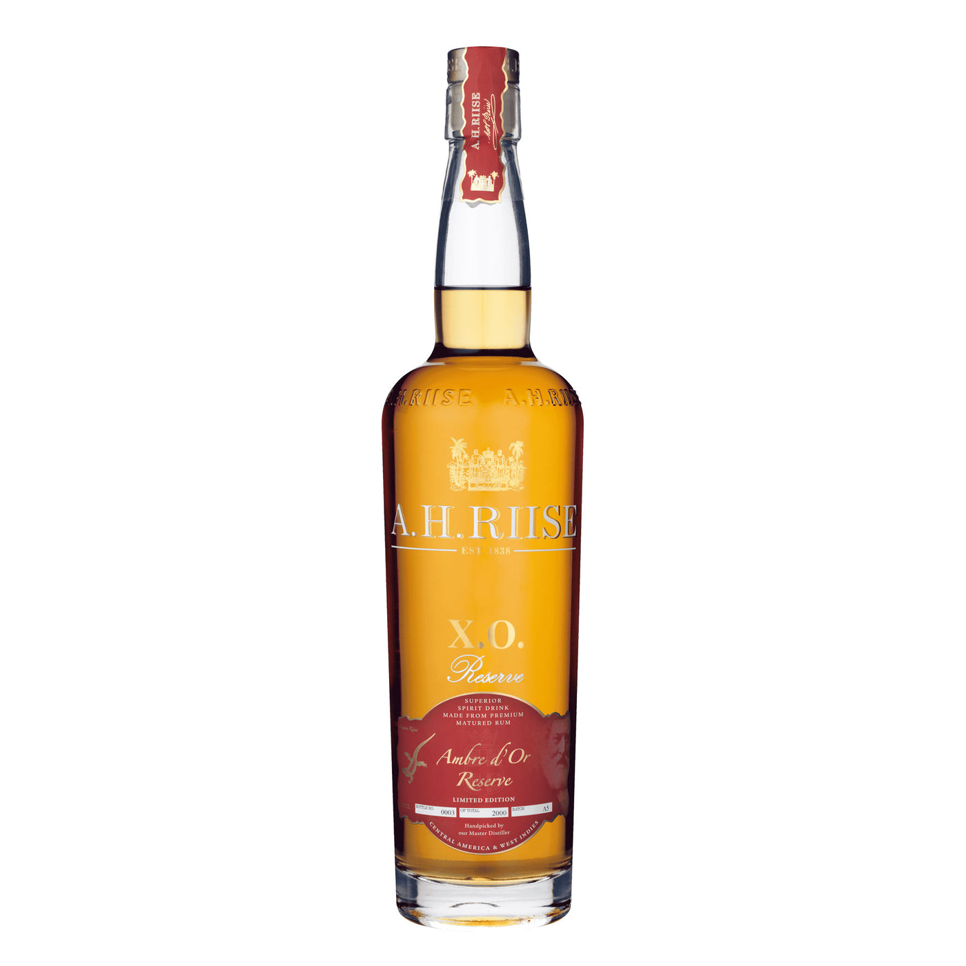 A.H. Riise XO Ambre d'Or Reserve Rum