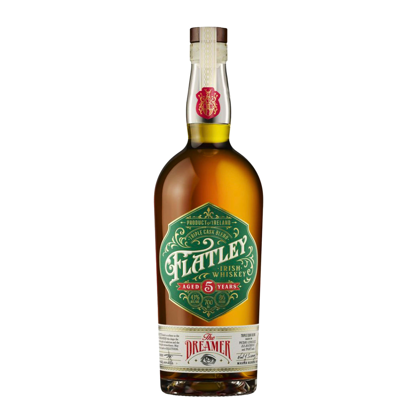 Flatley The Dreamer 5 Year Whiskey