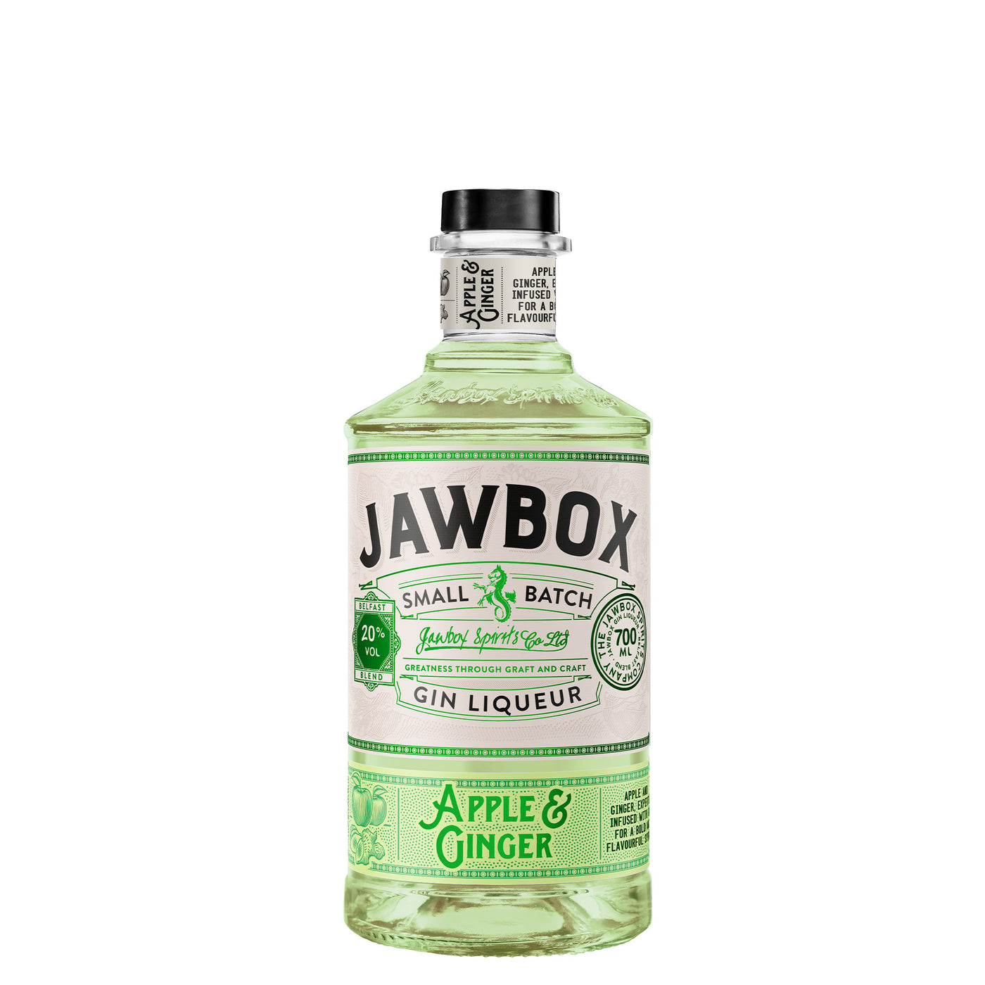 Jawbox Apple & Ginger Gin Liqueur