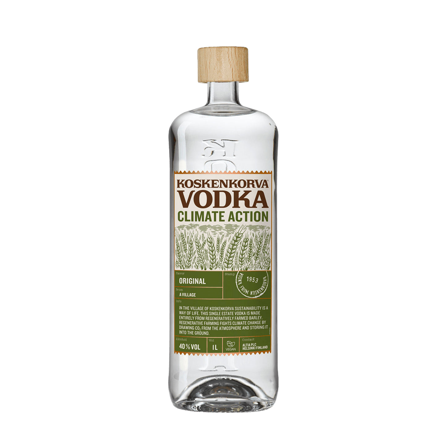 Koskenkorva Climate Action Vodka