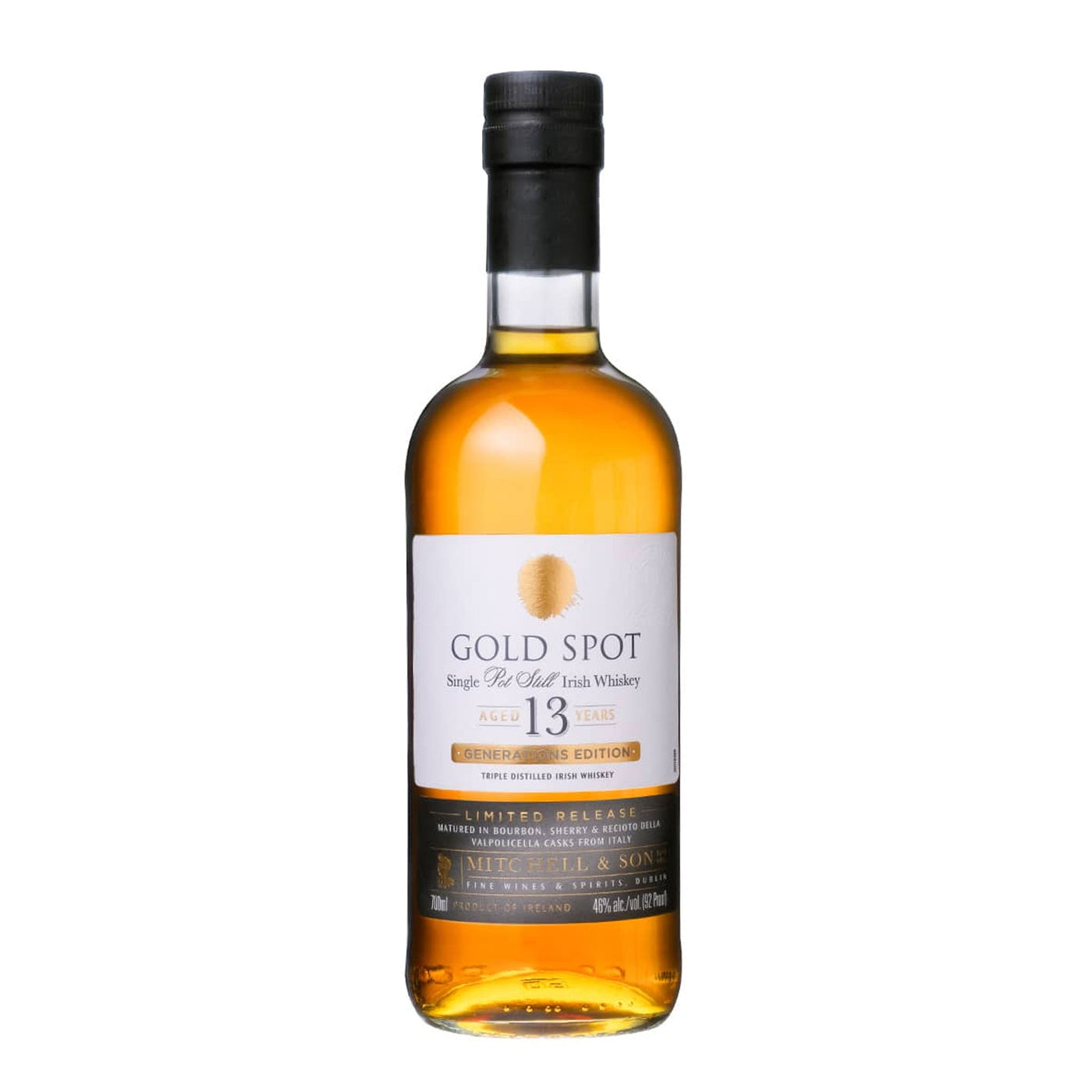 Mitchells Gold Spot Whiskey