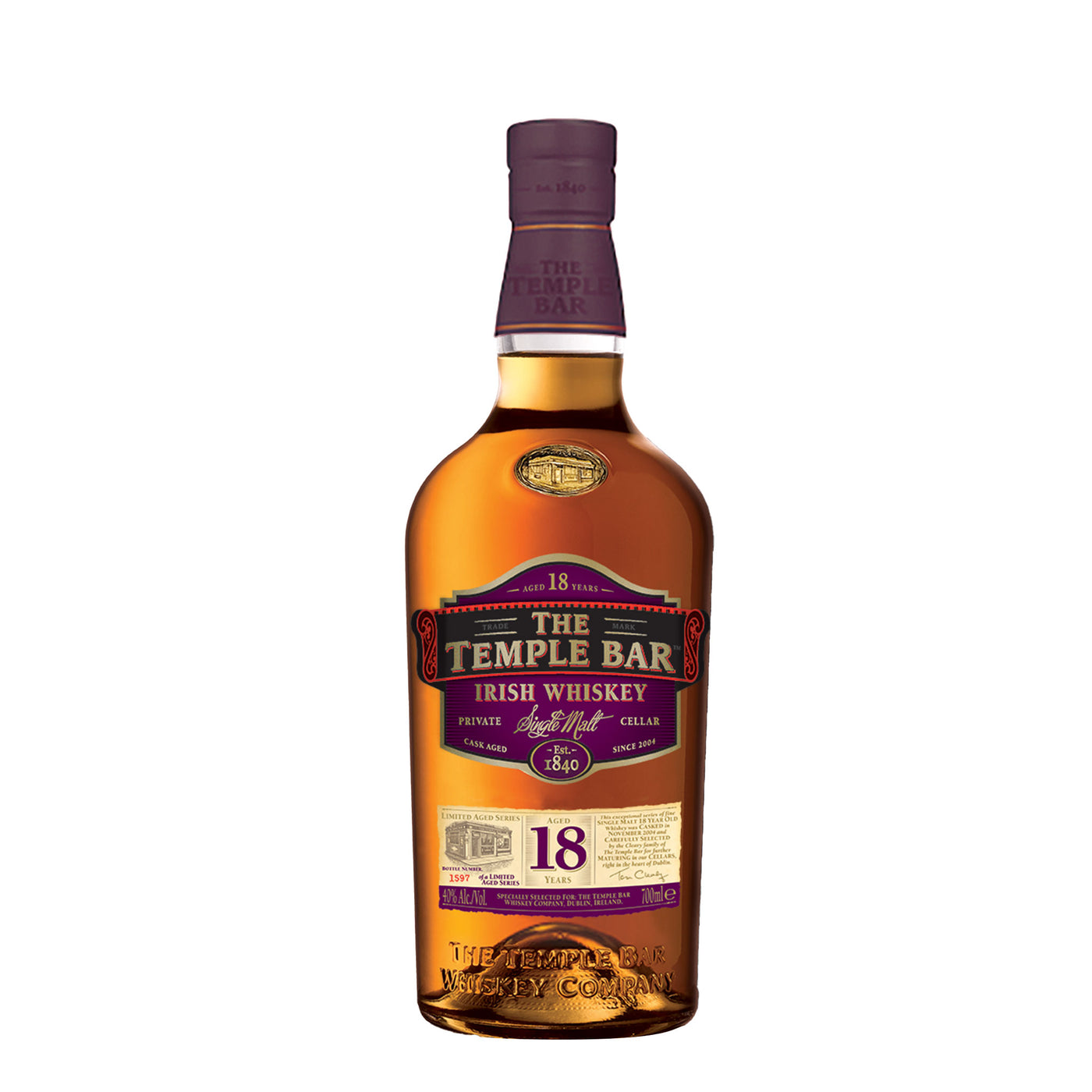 Temple Bar 18 Years Whiskey