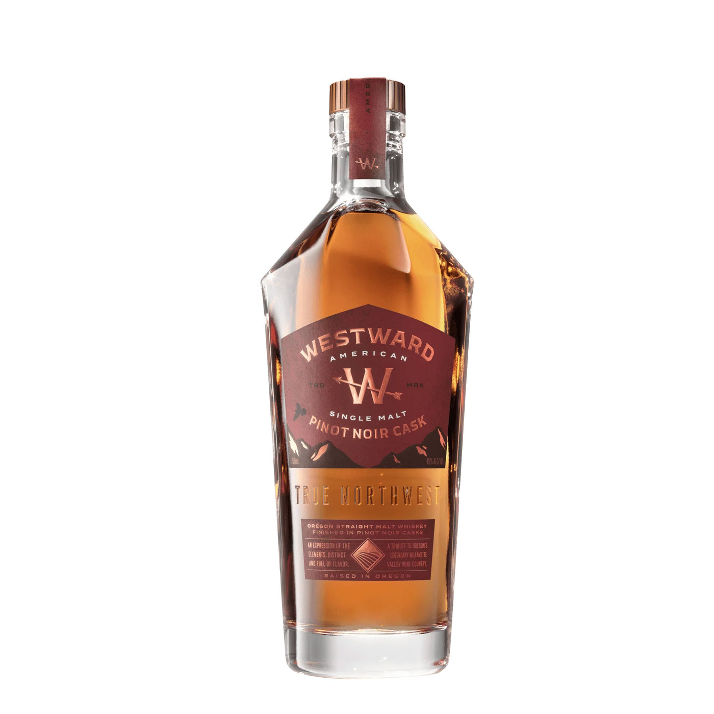 Westward Pinot Noir Cask Whiskey