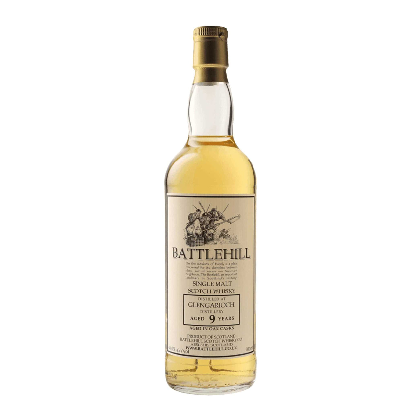 Battlehill Glengarioch 9 Years Whisky