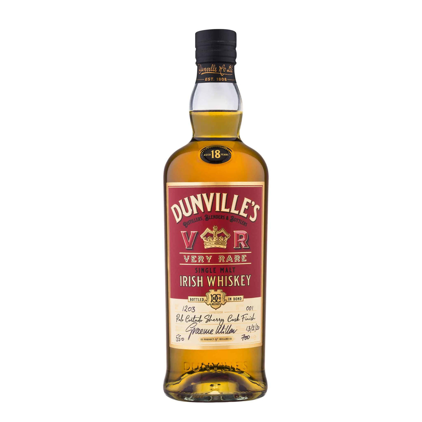Dunvilles VR 18 Tears Port Mourant Rum Cask Finish Gift Set