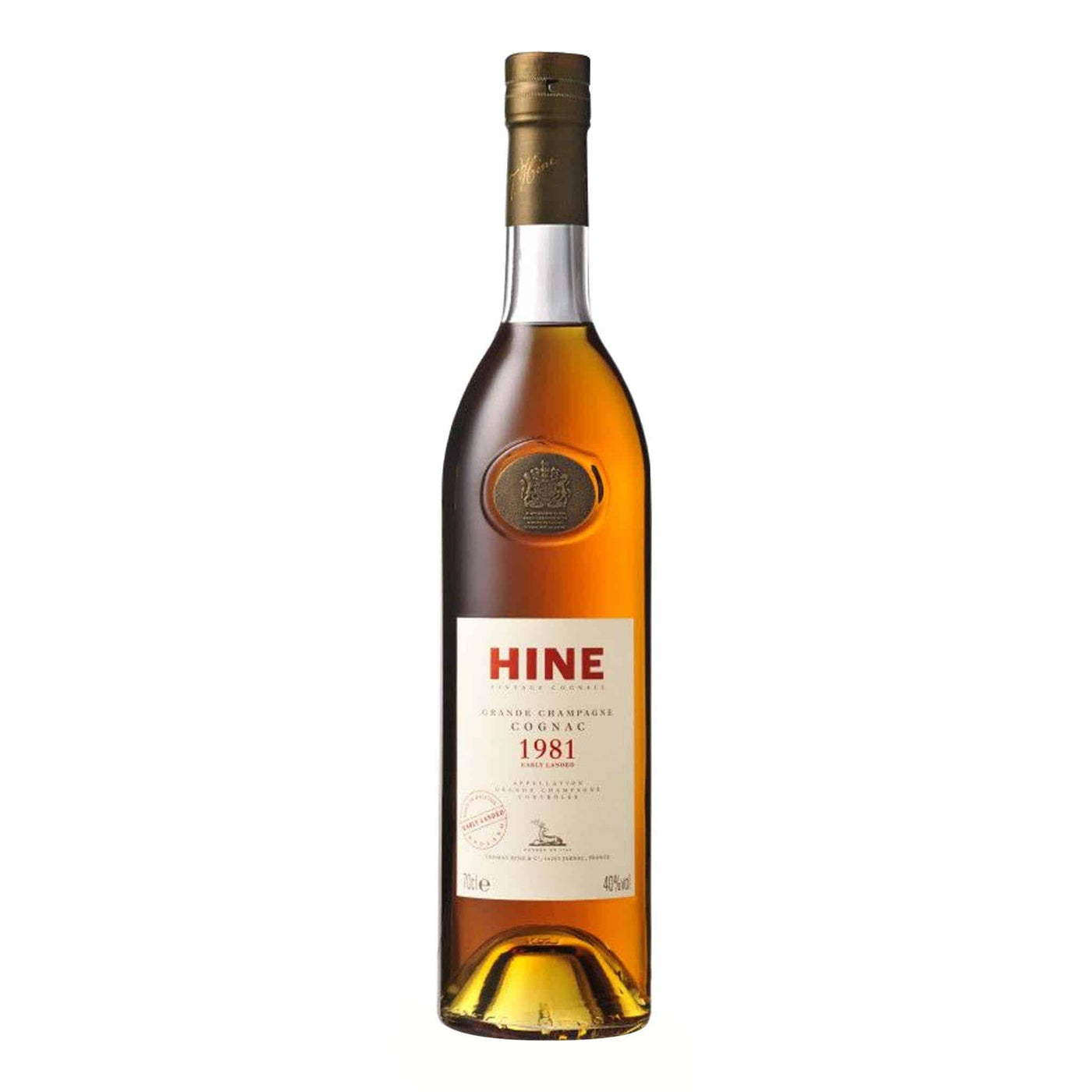 Hine Vintage 1981 Early Landed Cognac