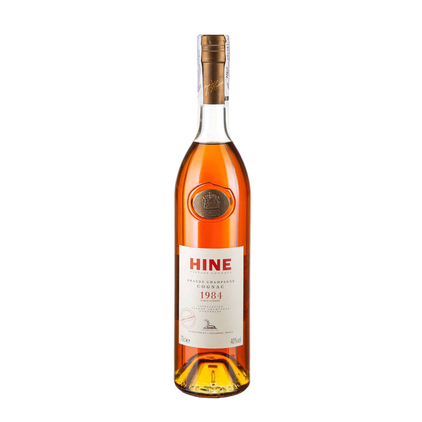 Hine Vintage 1984 Early Landed Cognac