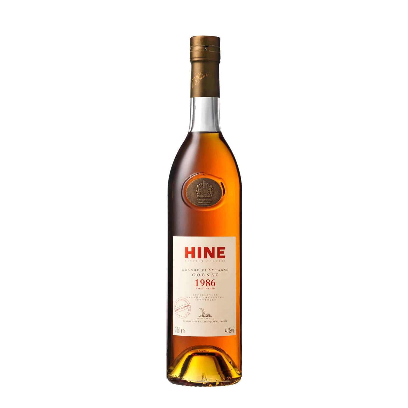 Hine Vintage 1986 Early Landed Cognac