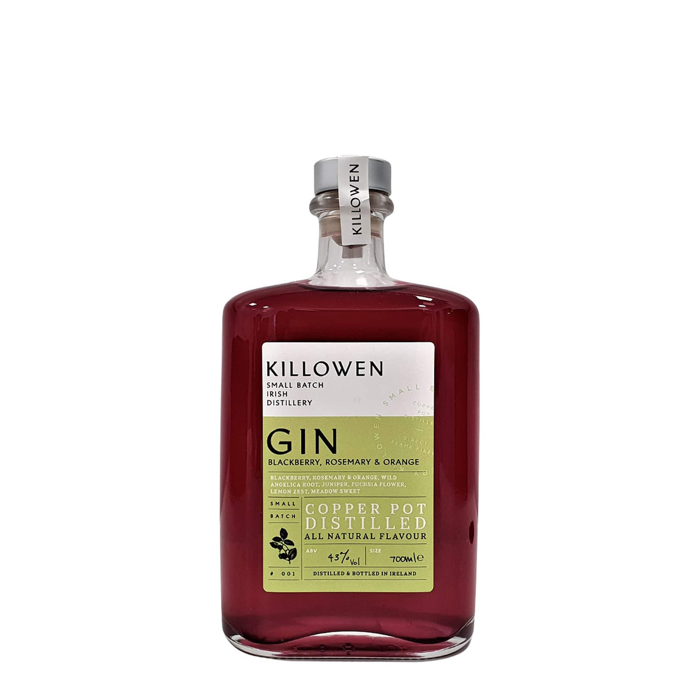 Killowen Blackberry, Rosemary & Orange Gin