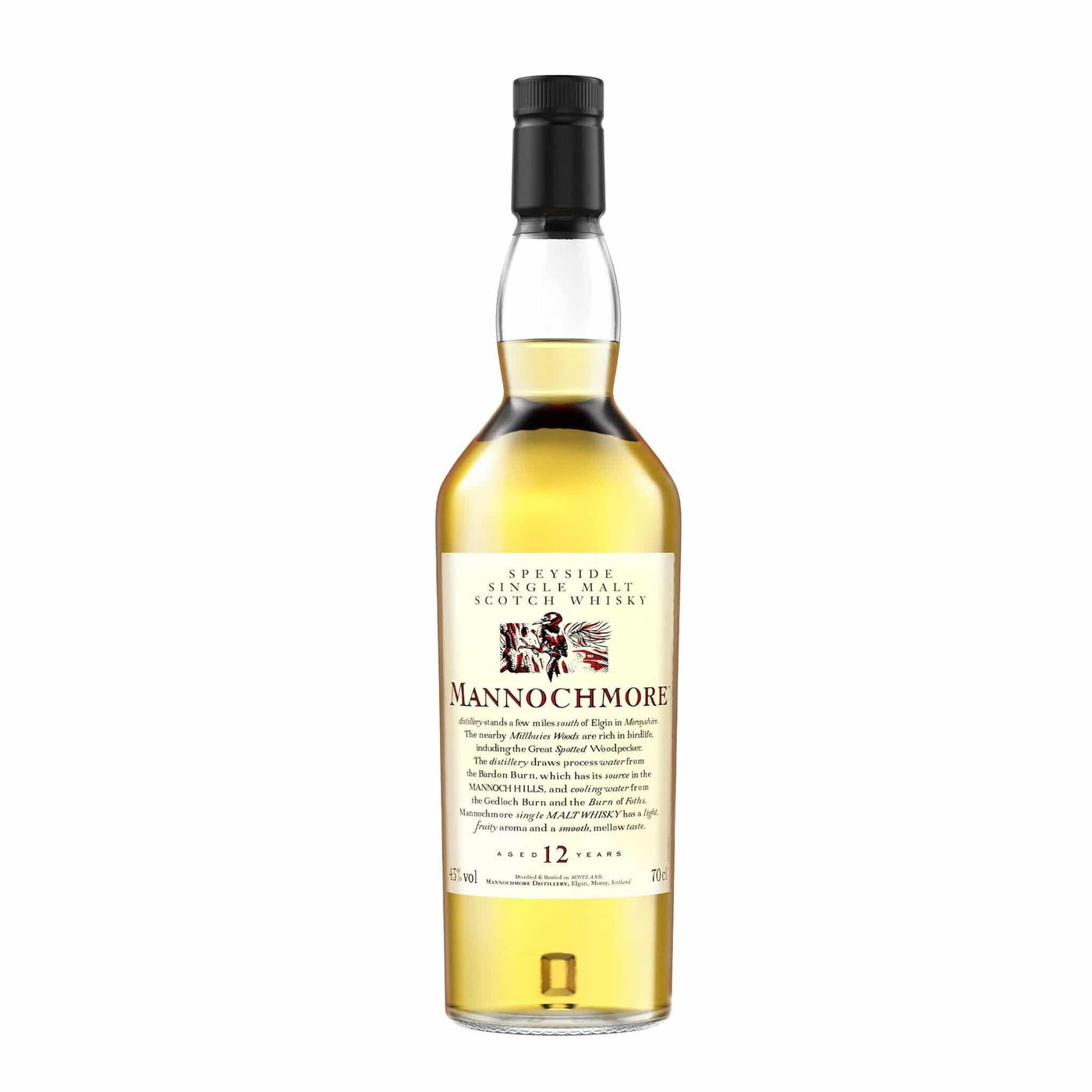 Mannochmore 12 Years Flora & Fauna Whisky