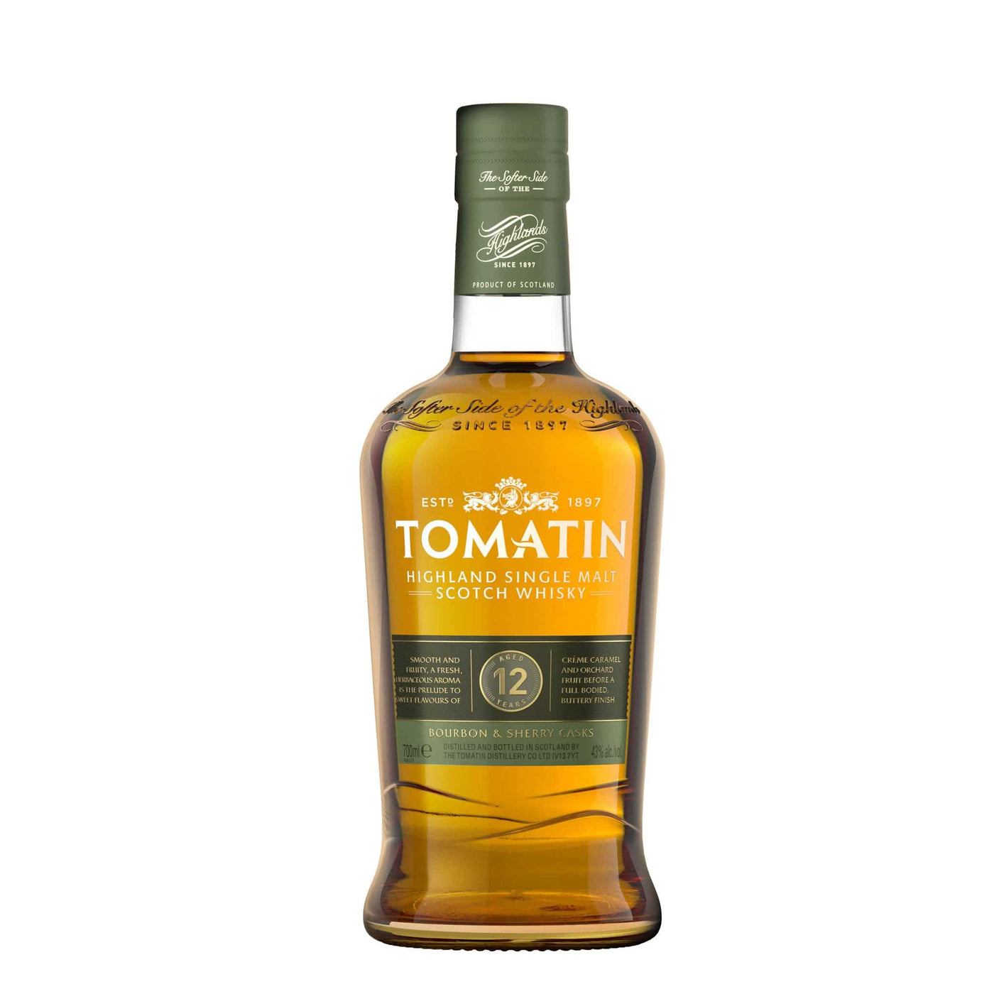 Tomatin 12 Years Bourbon & Sherry Cask Whisky